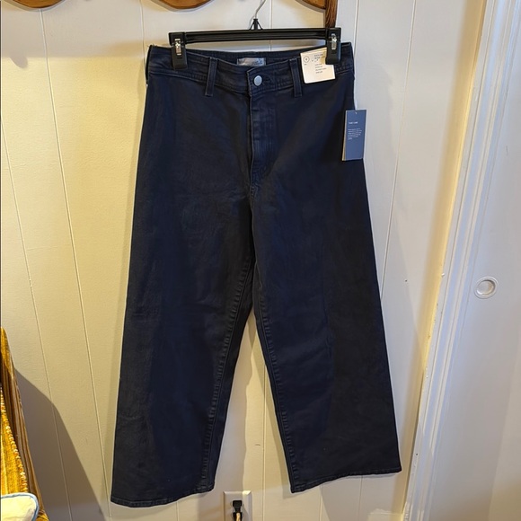 Universal Thread Women's Flare Jeans - Dark Blue - Picture 4 of 5